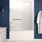 Anzzi Myth 28 in. x 56 in. Frameless Tub Door with TSUNAMI GUARD in Polished Chrome SD-AZ053-01CH - alternate 2